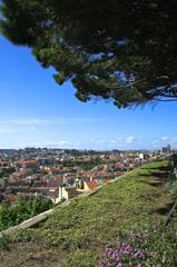 Miradouro da Senhora do Monte viewpoint in Lisbon, Portugal