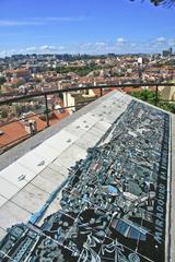 Panoramic view from Miradouro da Senhora do Monte, Lisbon, Portugal