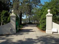 Historic Memorial Park entrance in Jacksonville, Florida