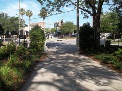 Entrance of Memorial Park in Jacksonville, Florida