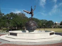 Memorial Park statue in Jacksonville