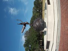 Bronze statue in Memorial Park in Jacksonville