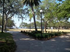 Memorial Park in Jacksonville with St. Johns River in the background