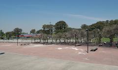 View of Costanera Norte avenue in front of Parque de la Memoria