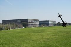 Ciudad Universitaria viewed from Parque de la Memoria