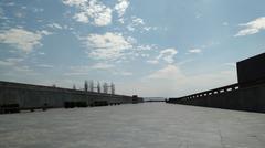 View of Explanada at Parque de la Memoria from Sala PAyS