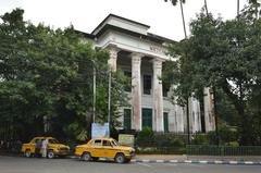 Metcalfe Hall in Kolkata from Strand Road