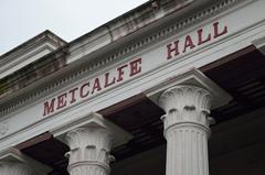 ASI monument signage at Metcalfe Hall