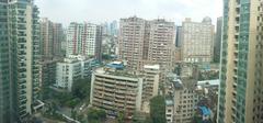 Panoramic view from Ximenkou Plaza to Liwan and Yuexiu Districts