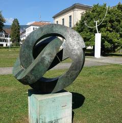 Bronze sculpture Orion 1965 by André Ramseyer at Kunstmuseum Solothurn