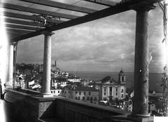 Panorama of Alfama viewed from Santa Luzia lookout