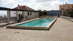 Panoramic view of Lisbon with historic architecture