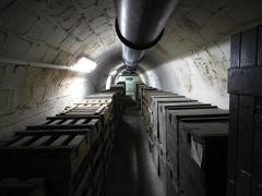 Folimanka bunker storage interior in Praha Vinohrady