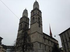 Great Minster Church in Zurich, Switzerland