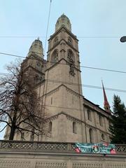 Grossmünster Church in Zurich