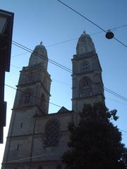 Grossmünster Church in Zurich