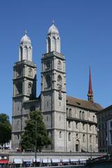 Grossmünster church in Zürich