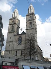 Grossmünster Church in Zürich