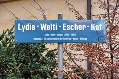 Lydia-Welti-Escher-Hof in Zurich-Oerlikon, Switzerland