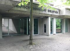 Entrance to the Kunsthaus Zürich Graphic Collection and Library