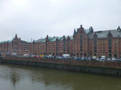 Miniatur Wunderland and Hamburg Dungeon building in Speicherstadt