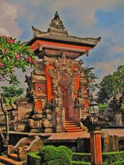 Bali architecture in HDR at Taman Mini Indonesia Indah