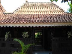 Typical house in Bangkalan, Madura, East Java