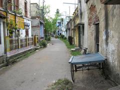 Naihati Road in West Bengal, India