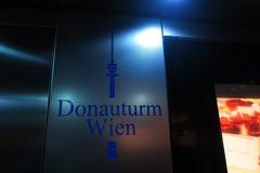 Donauturm Vienna elevator interior