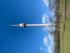 Donaupark in Vienna, Austria, March 2021