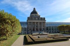 North side of Munich Residenz and Hofgarten