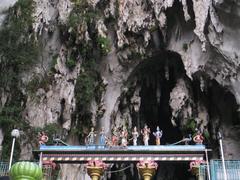 Entrance to the Temple Cave at Batu Caves, Kuala Lumpur