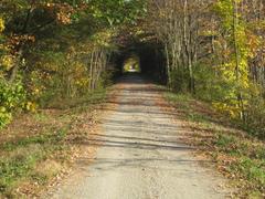 Missisquoi Valley Rail Trail in Sheldon, Vermont