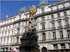 St. Charles's Church in Vienna with a reflecting pool in front