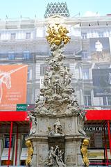 Plague Column in Vienna built in 1693