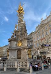 Colonne de la Peste in Vienna, August 2019