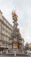 Plague Column in Vienna, Austria