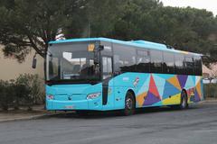 Temsa LD 12 SB bus at Avenue des Dosses, Le Barcarès