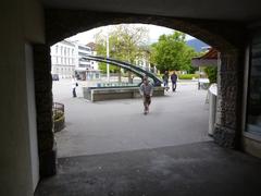 Scenic view of Solothurn, Switzerland with blue sky