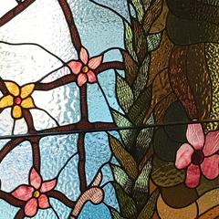 stained glass art detail