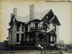 Exterior of the Molly Brown House Museum in 1889