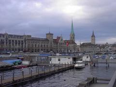 Fraumünster and St. Peter churches in Zurich