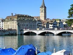 Münsterbrücke in Zürich, cultural heritage site