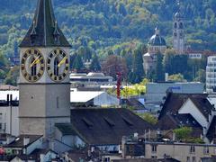 St. Peter Church in Zurich Enge