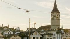 St. Peter Church Tower in Zurich