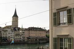 St. Peter Church tower in Zurich