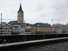 St. Peter Church seen from Grossmünsterplatz