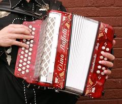 three-row diatonic button accordion