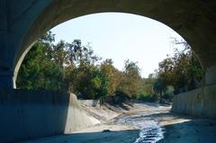 Arroyo Seco river in East Los Angeles, California