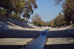 Arroyo Seco river in East Los Angeles